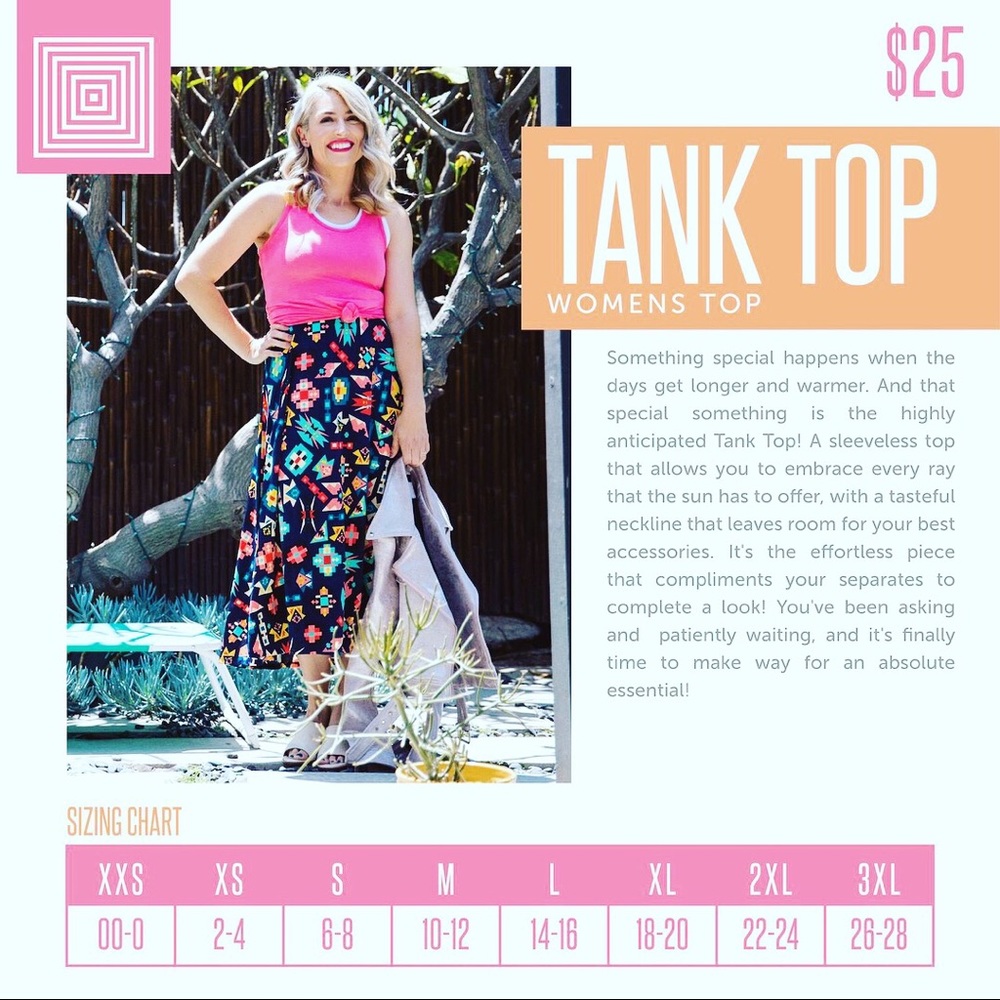 Lularoe Tank - Picture 2 of 4